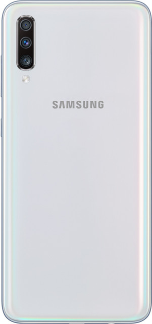Samsung Galaxy A70 (White, 128 GB) - Main Image