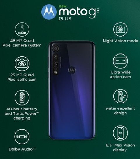 MOTOROLA Moto G8 Plus 64 GB Storage, GB RAM Online at Best