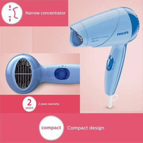 PHILIPS HP8302 Essential Kerashine Selfie Straightener HP8142 Hair Dryer  Personal Care Appliance Combo