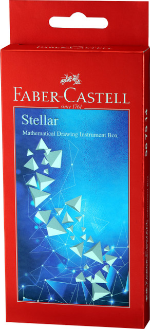 FABER-CASTELL Stellar Mathematical Instrument Box Geometry Box