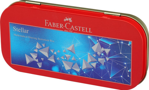 FABER-CASTELL Stellar Mathematical Instrument Box Geometry Box