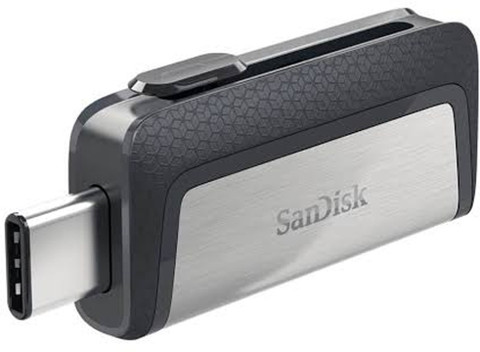 SanDisk Dual Drive Type C 128 GB OTG Drive Compatible with Laptop
