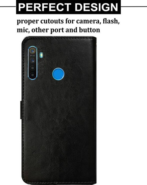 Spicesun Flip Cover for Realme Narzo 10, Realme 5, Realme 5i