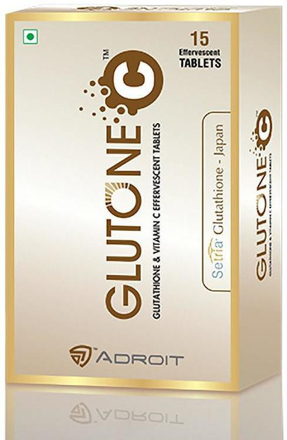 Glutone C L-Glutathione 500mg WIth Vitamin C 60mg Effervescent 15 Tablets  For Skin Glow Price in India - Buy Glutone C L-Glutathione 500mg WIth  Vitamin C 60mg Effervescent 15 Tablets For Skin