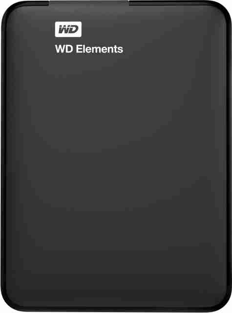 WD Elements 4 TB External Hard Disk Drive (HDD) 5 GB/s, USB 2.0