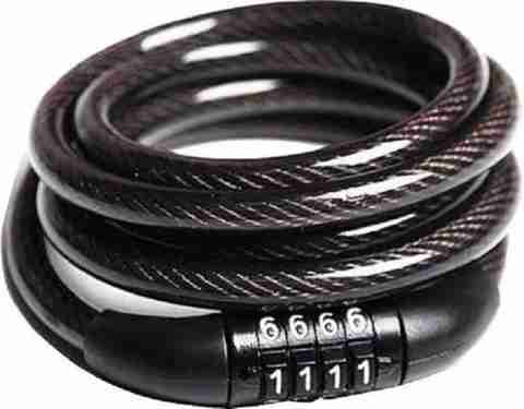 Cycle Number Lock Password Bicycle Steel Cycle Security Cable