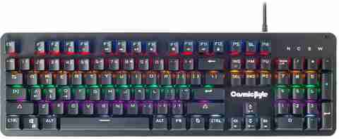 Cosmic Byte CB-GK-13 Neon Brown Switch Mechanical Wired USB Standard ...