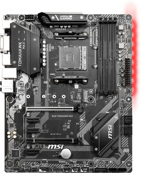 CPU AMD Ryzen 5 3600 & MSI B450 TOMAHAWK MAX MSI B450 TOMAHAWK MAX AM4Socket ATX AMD B450 Chipset DDR4