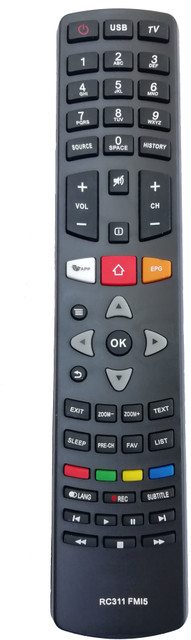 LipiWorld RC311 FMI5 LED LCD TV Remote Control VU Remote Controller