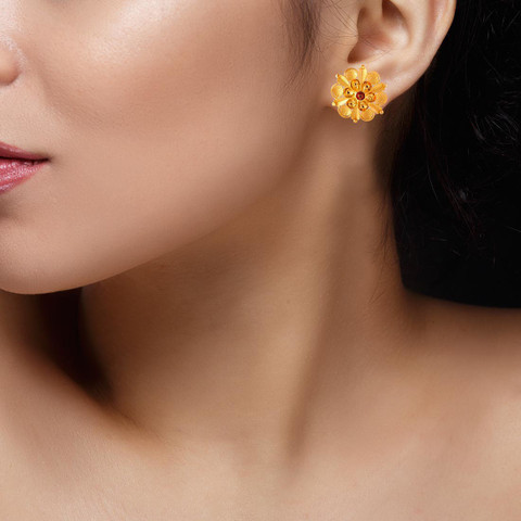 pc chandra jewellers gold anjali jewellers ear tops