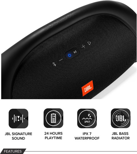 Buy JBL Boombox with 24Hrs Playtime, IPX7 Waterproof Bluetooth