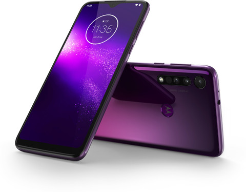 Motorola スマートフォン 本体 パープル MOTOROLA One Macro (64 GB Storage, 4 GB RAM) Online at Best Price