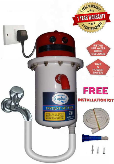 Capital PORTABLE GEYSER 3KW L INSTANT ELECTRIC GEYSER MULTI