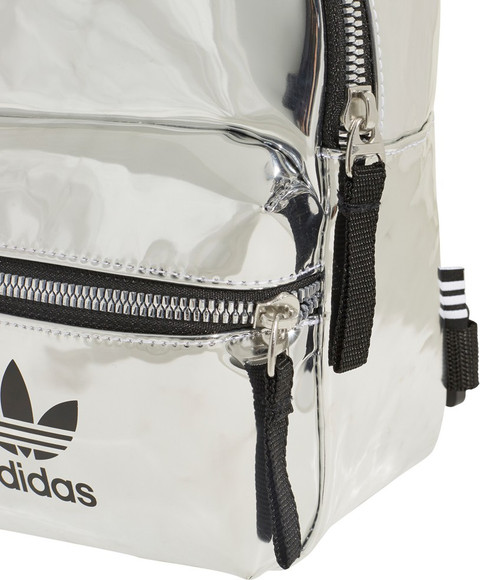 Adidas Mini Backpack Silver Adidas Originals Three Stripe Cyrstal