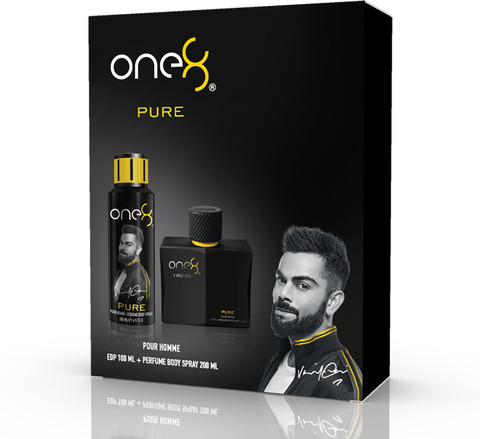 one8 by Virat Kohli Pure Pc Fragrance Gift Set -Men Eau de Parfum 300 ml