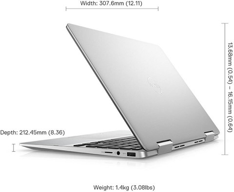 DELL Inspiron 13 7000 Series Intel Core i5 8th Gen 8265U - (8 GB