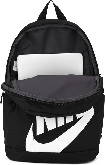 NIKE Nk Elmntl Bkpk - 2.0 21 L Backpack BLACK/BLACK/WHITE - Price in India  | Flipkart.com