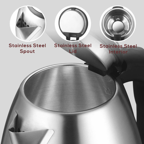 SUKHAD Electric Kettle Litre Multipurpose Automatic Large Size - Main Image
