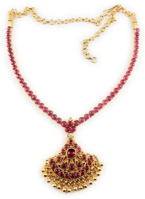 AFJ GOLD One Gram Gold Plated Traditional Trendy Designer Kemp - Main Image