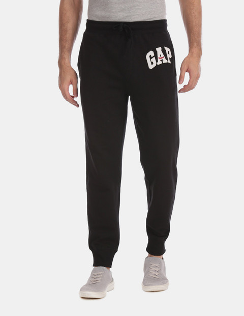 GAP Solid Men Black Track Pants Buy GAP Solid Men Black Track