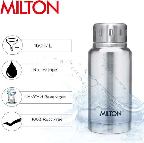 MILTON 160 ml Steel Flask Buy MILTON 160 ml Steel Flask Online