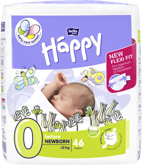Bella BABY HAPPY DIAPERS New Born