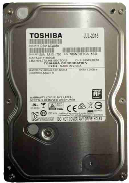 N ー LEOTA　DT01ACA050 8台 TOSHIBA DT 500 GB Laptop White SATA Internal Hard Disk Drive (HDD