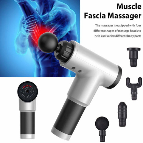 Un-Tech Massager Gun Electric Massager Gun Deep Tissue Percussion Muscle  for Pain Relief, Handheld Body Massager Massager