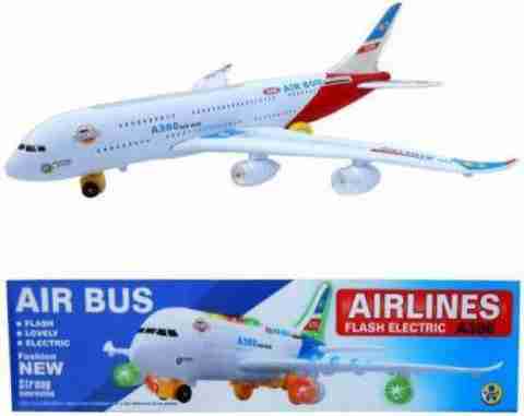 Aircraft Model　エミレーツ航空｜Airbus A380｜ライト点灯 Oraisportsmart Model Airplane Airbus With Light & Music With