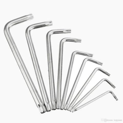 Inditrust new Heavy duty Torx allen key set Multi size (T10-T50