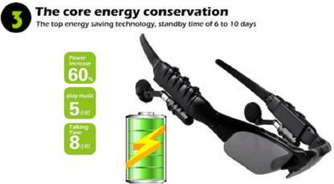 Sun Glasses Sunglasses Mp3 Player Bluetooth Headset Goggles With - Main Image