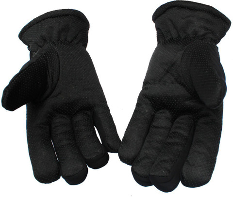 AlexVyan Grey M Warm Winter Gloves Anti Slip Wind Proof Men Cycling, Bike,  Motorcycle Riding Gloves