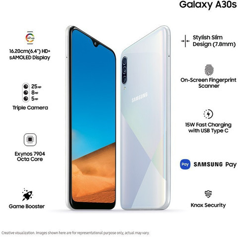 Samsung Galaxy A30s 64 GB GB Storage, GB RAM Online at Best