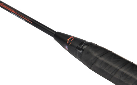 LI-NING TURBO CHARGING 75 Combat Black, Red Unstrung Badminton
