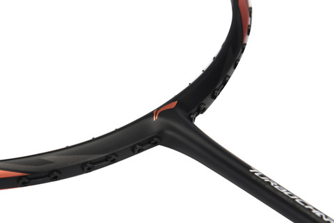 LI-NING TURBO CHARGING 75 Combat Black, Red Unstrung Badminton