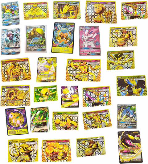 CrazyBuy Pokemon GX Trading Cards Game with VIP Cards for Kids (9