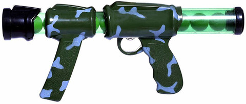 IRIS Fire Atomic Power Pump Action Popper Air Powered Blaster