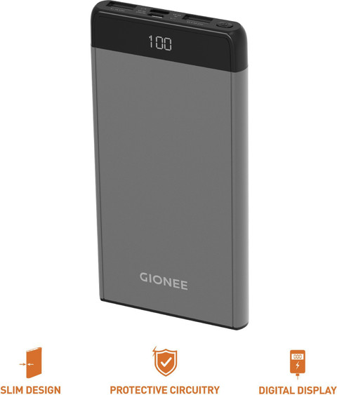 Portable Charger Gionee Power Bank Wireless GIONEE 10000 MAH POWER