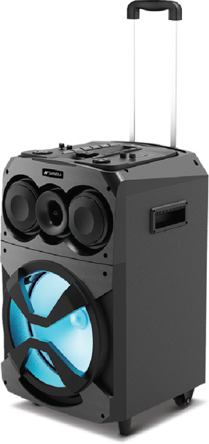 Sansui BassBlast TWS, Karaoke Compatible, Mega Bass, In-built Battery,  Disco LED 50 W Bluetooth Party Speaker