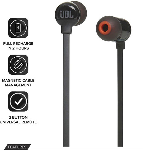 Ear Headphones Jbl Harman Tune 110 Bt JBL T110BT Bluetooth
