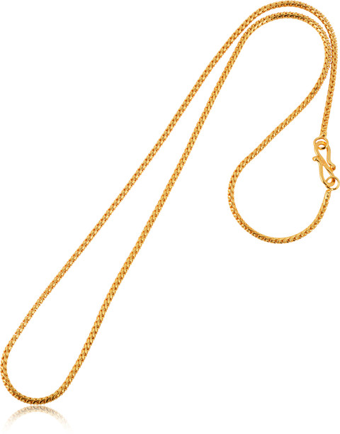 AanyaCentric Smooth Finish 22 inches 12 grams Neck Chain Fashion