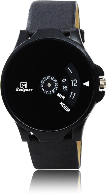 Analogue Watch Paidu Black Watch OM DESIGNER Analog Watch Analog