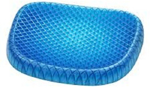 CRENTILA Gel Egg Soft Sitter Cushion Honeycomb with Chair Back