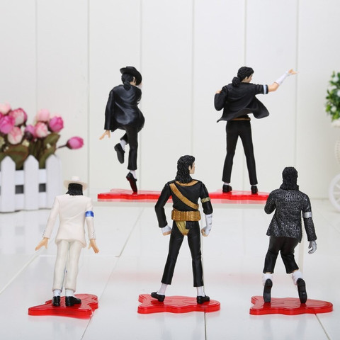 ACTION FIGURE SAMANIS 5pcs/set 12 CM Michael Jackson MJ Toy Figure