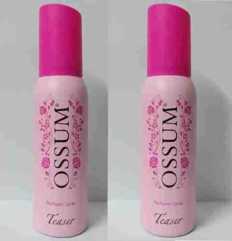 OSSUM TEASER PERFUME SPRAY 120ML Pack of Perfume Body Spray For  Women