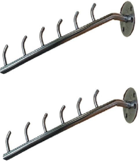 Q1 Beads pin Wall drope Hanger hook rail for Cloth Multipurpose- Metal  Pack of Stainless Steel Clothes Hanger Heavy Duty Drying Rack Wall
