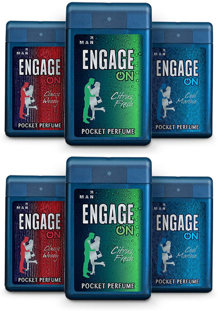 Deodorant Engage Perfume Citrus Fresh Engage Pocket Perfume (Cool