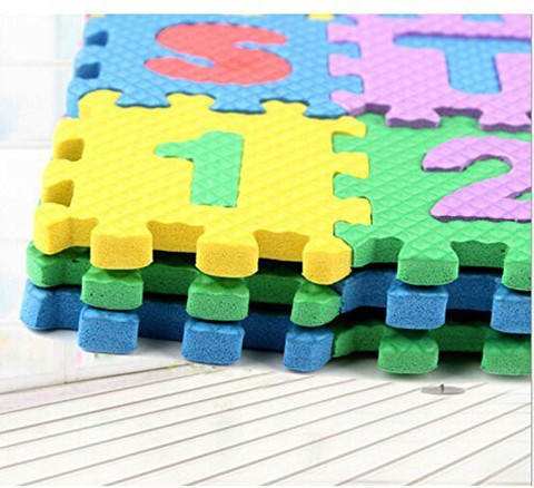 Joanna ABCD/ 1234/ Puzzle Mat/ 36 Pieces/ Learning toy for kids