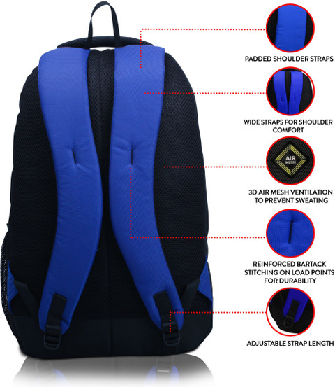 Lunar's Comet 35 L Backpack Blue Price in India