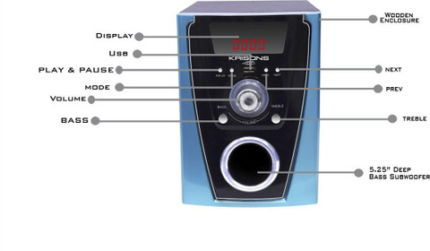 Buy KRISONS Polo Bluetooth Home Theatre Online from